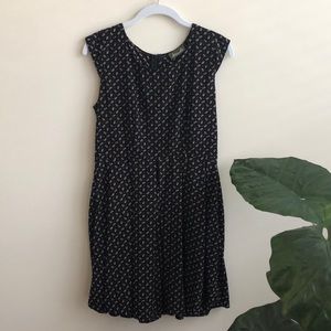 Maude floral pleated dress